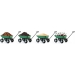 Kruiwagen - tuintransportwagen, kipper 350 kg